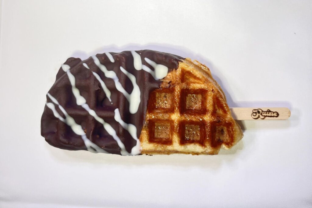 チョコレートクロッフルの画像