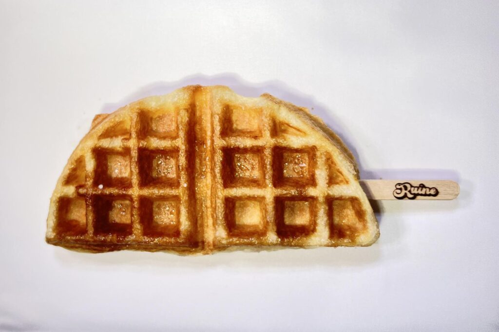 パールシュガークロッフルの画像